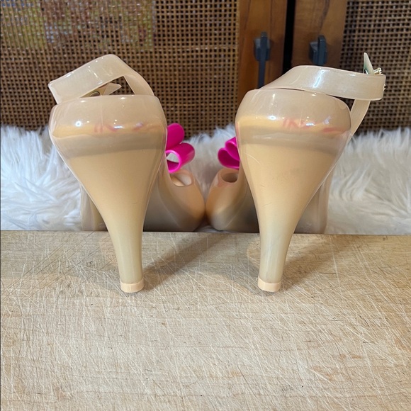 Vivienne Westwood Anglomania x Melissa Lady Dragon Peep Toe Pump - Picture 6 of 7